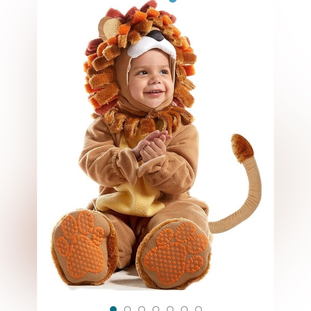 4 piece Baby Lion Costume- Spooktacular Creations